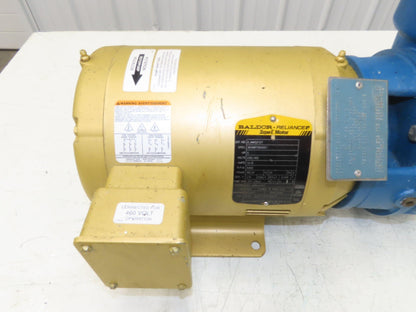 Scot Model 17 Cast Iron Centrifugal Pump 2x2" NPT 200 GPM 5Hp 230/460V 3PH 182JM