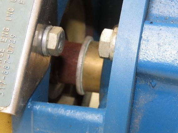 Scot Model 17 Cast Iron Centrifugal Pump 2x2" NPT 200 GPM 5Hp 230/460V 3PH 182JM