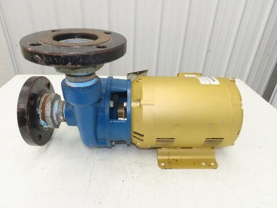 Scot Model 17 Cast Iron Centrifugal Pump 2x2" NPT 200 GPM 5Hp 230/460V 3PH 182JM