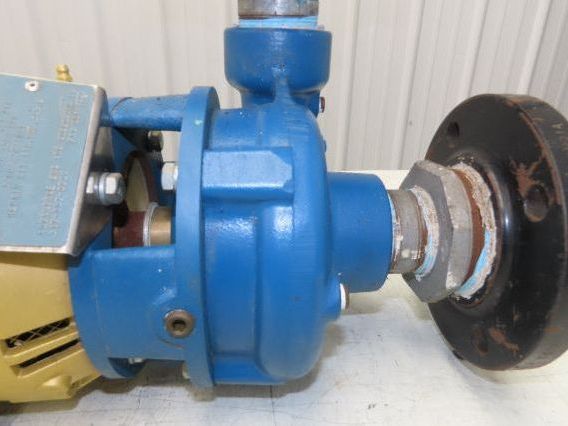 Scot Model 17 Cast Iron Centrifugal Pump 2x2" NPT 200 GPM 5Hp 230/460V 3PH 182JM