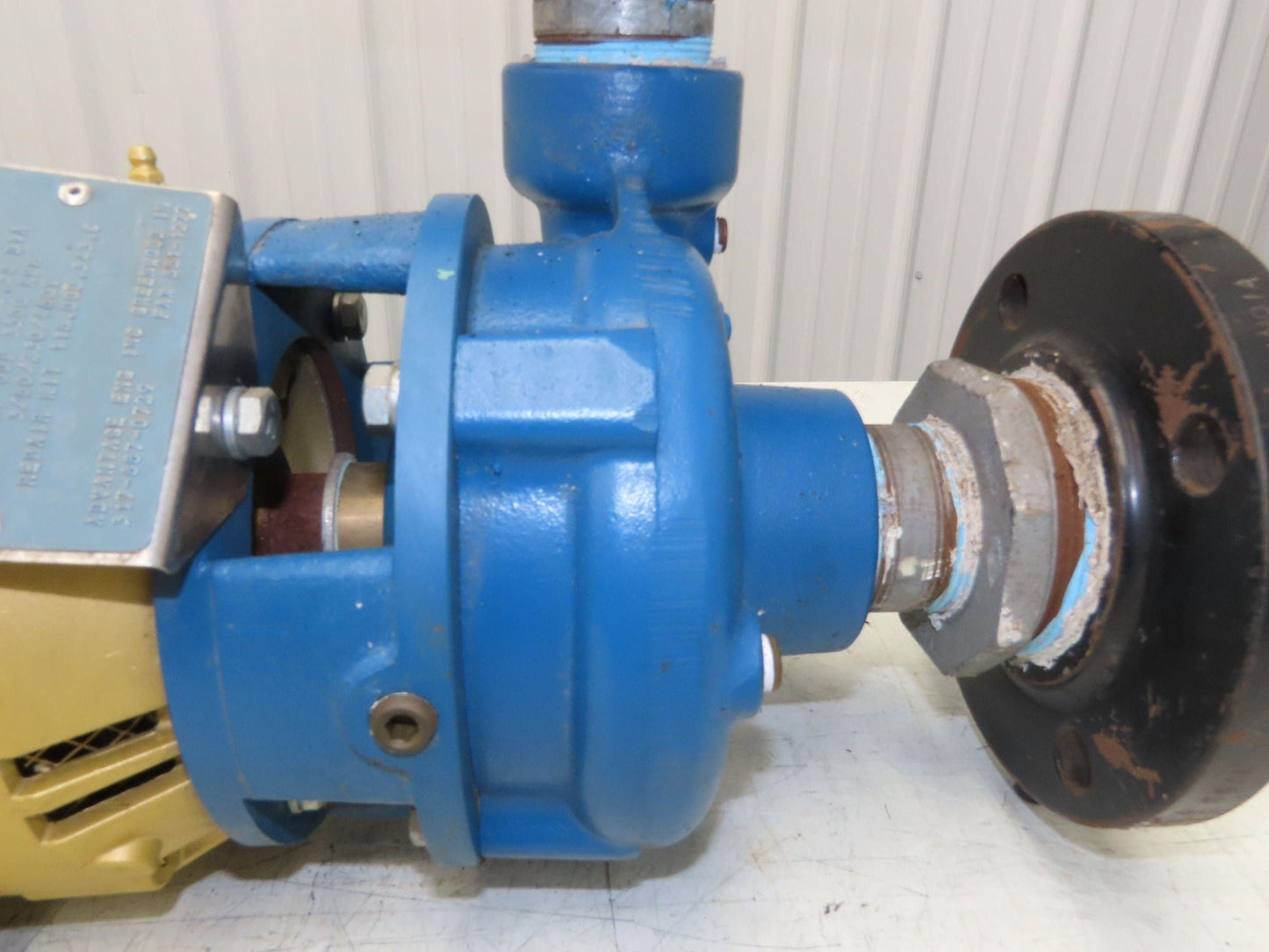 Scot Model 17 Cast Iron Centrifugal Pump 2x2" NPT 200 GPM 5Hp 230/460V 3PH 182JM