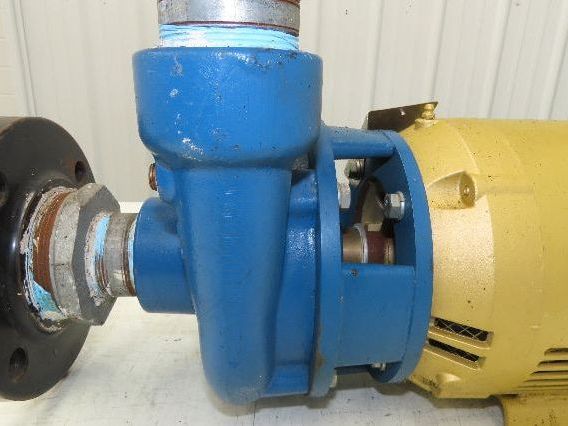 Scot Model 17 Cast Iron Centrifugal Pump 2x2" NPT 200 GPM 5Hp 230/460V 3PH 182JM