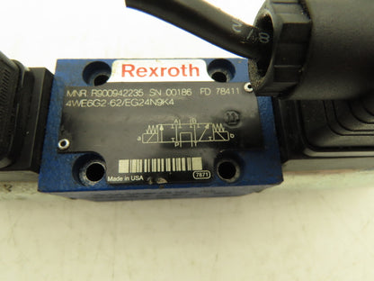 Rexroth 4WE6G2-62/EG24N9K4 Hydraulic Directional Solenoid Valve 24VDC