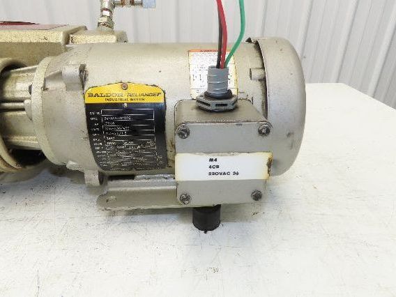 Airtech L-21-G1 Oil Flooded Rotary Vane Vacuum Pump 15 CFM 1Hp 230/460V 3PH