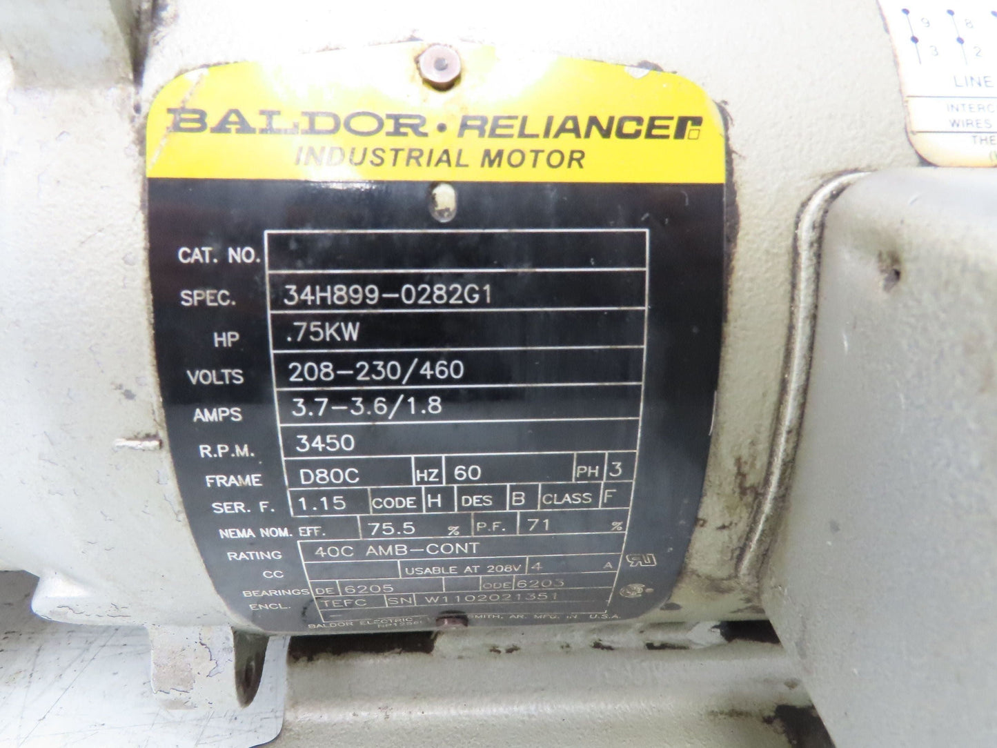 Airtech L-21-G1 Oil Flooded Rotary Vane Vacuum Pump 15 CFM 1Hp 230/460V 3PH