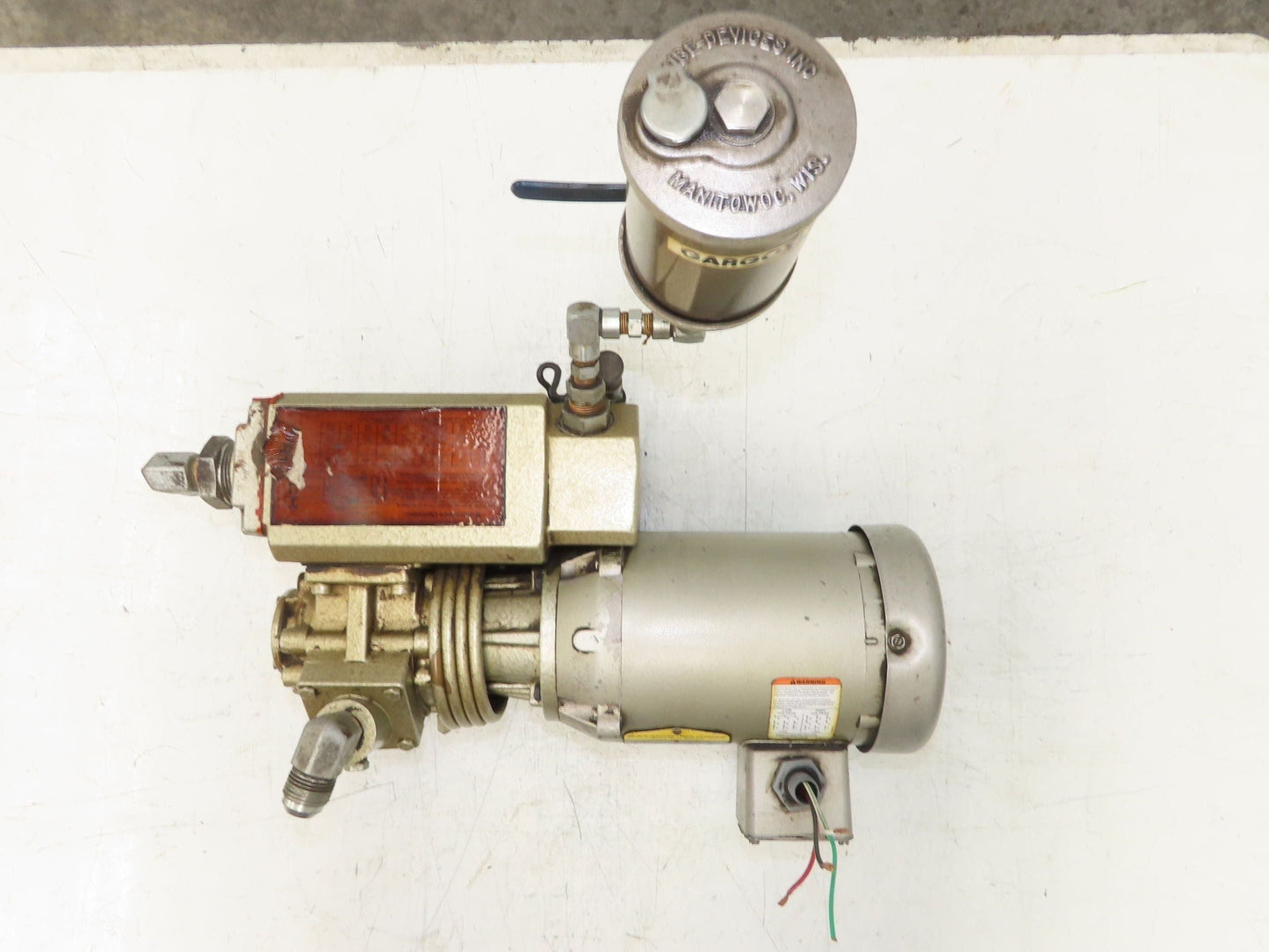 Airtech L-21-G1 Oil Flooded Rotary Vane Vacuum Pump 15 CFM 1Hp 230/460V 3PH