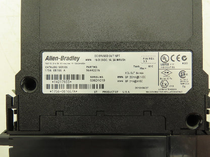 Allen Bradley 1756-OB16E DC E-Fused Output 16 Point Ser A FW Rev 3.3