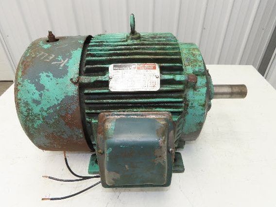 Reliance P25G0311H-G12 Duty Master AC Motor 15Hp 1765 RPM 230/460V 3PH 254T