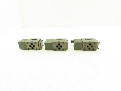 Rexroth 4WH6D52/5 Hydraulic Directional Valve 4 Port 2 Position 	Lot of 3