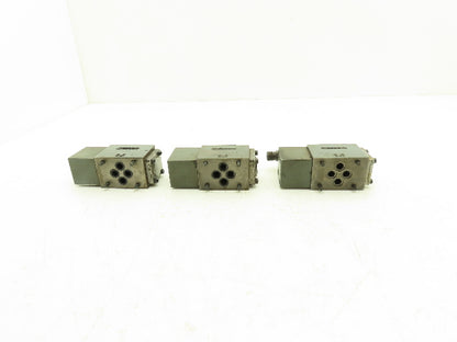 Rexroth 4WH6D52/5 Hydraulic Directional Valve 4 Port 2 Position 	Lot of 3