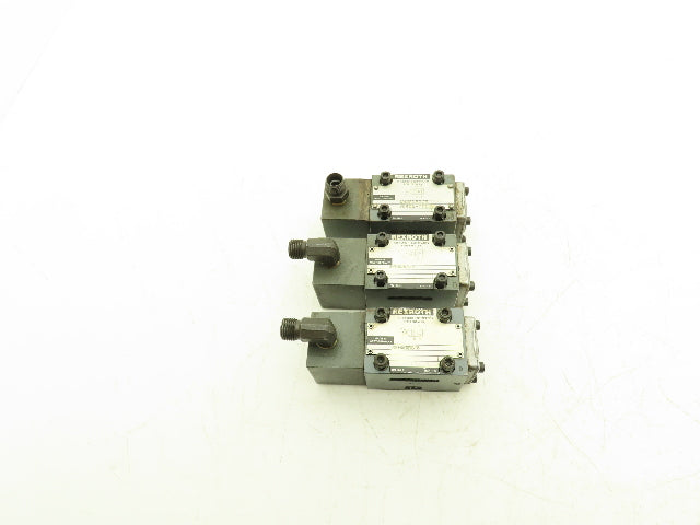 Rexroth 4WH6D52/5 Hydraulic Directional Valve 4 Port 2 Position 	Lot of 3