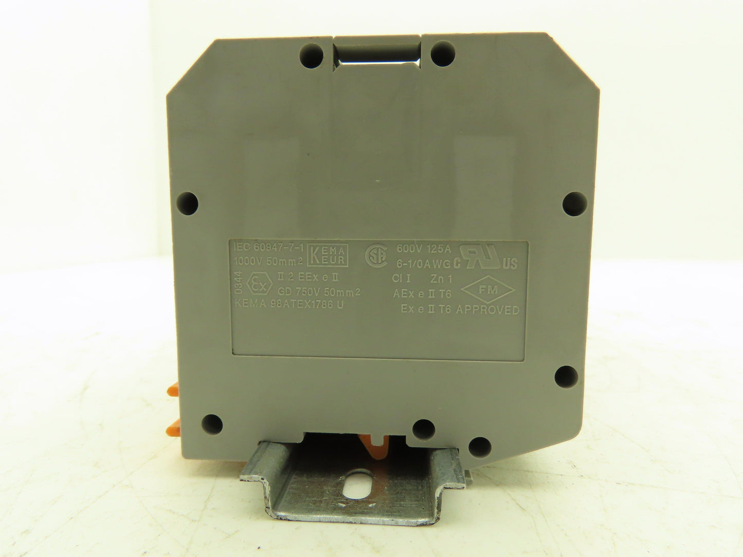 Phoenix Contact UKH 50 50mm² 125A Terminal 1000V 6-1/0AWG DIN Rail Lot of 7