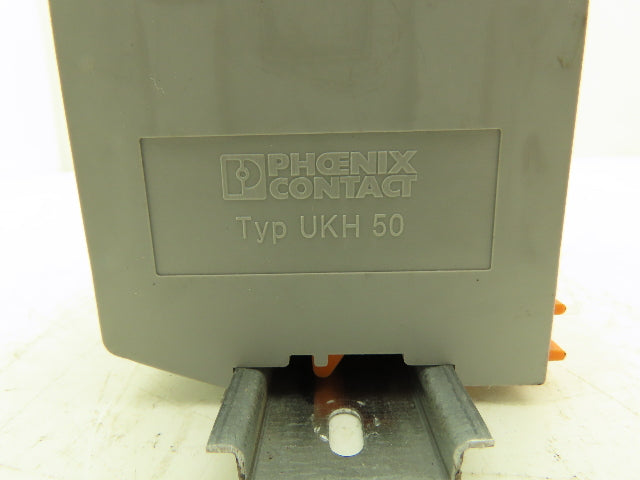 Phoenix Contact UKH 50 50mm² 125A Terminal 1000V 6-1/0AWG DIN Rail Lot of 7