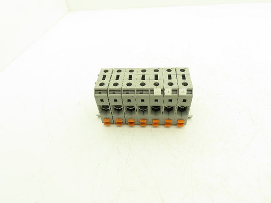 Phoenix Contact UKH 50 50mm² 125A Terminal 1000V 6-1/0AWG DIN Rail Lot of 7