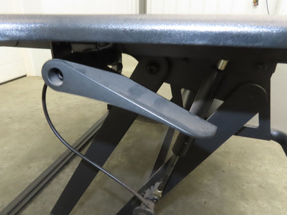 Mount-It! Sit Stand Desk XL 48" Wide Approx. 12" Infinitely Adjustable Height