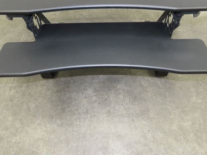 Mount-It! Sit Stand Desk XL 48" Wide Approx. 12" Infinitely Adjustable Height