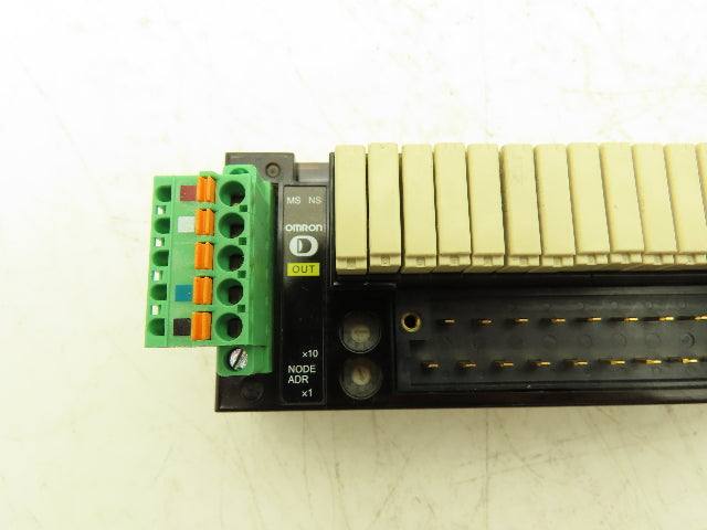 Omron DRT2-ROS16 DeviceNet Remote I/O Terminal with Relay Outputs 24VDC