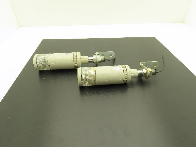 PatLite LME-102FBWQ Signal Tower Alarm White Single Light 60mm 24VDC  Lot of 2