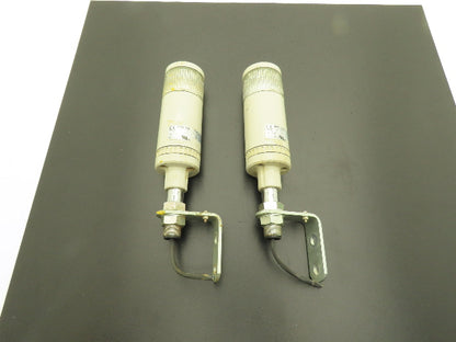 PatLite LME-102FBWQ Signal Tower Alarm White Single Light 60mm 24VDC  Lot of 2