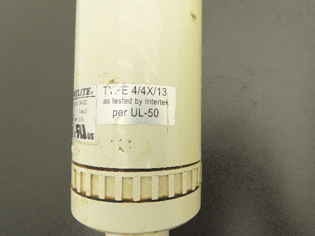 PatLite LME-102FBWQ Signal Tower Alarm White Single Light 60mm 24VDC  Lot of 2