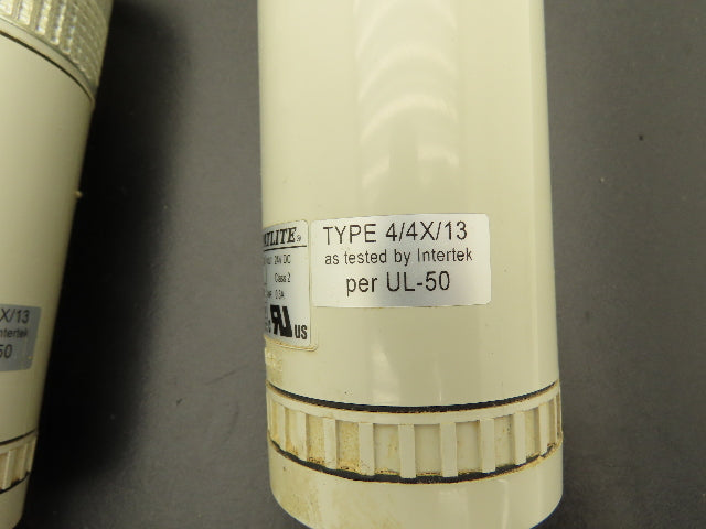 PatLite LME-102FBWQ Signal Tower Alarm White Single Light 60mm 24VDC  Lot of 2