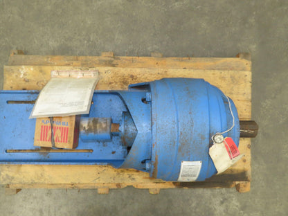 Foote Jones 823-MS823-213 Line-o-Motor Inline Gearbox 14:1 Reducer 125 RPM 36Hp
