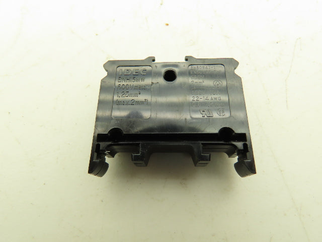 IDEC BN100W BNH15WM Terminal 38mm² 100A 16-2AWG 1.25mm² 15A 22-14AWG Lot of 32