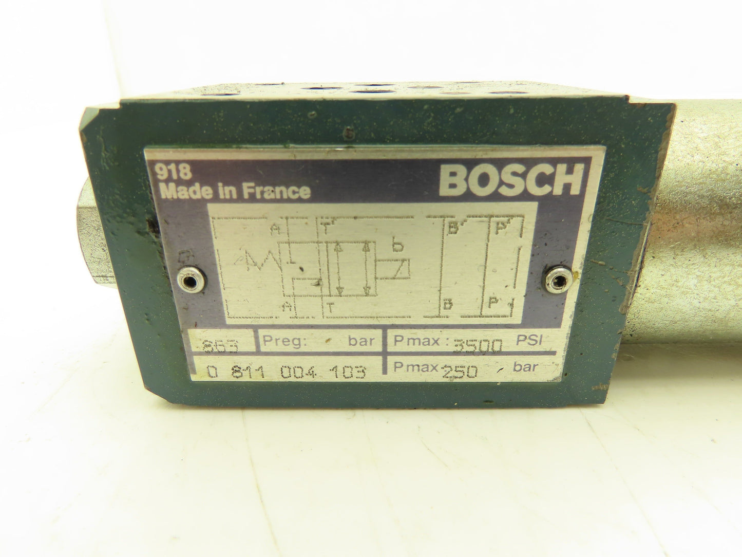Bosch 0 811 004 103 Hydraulic Directional Solenoid Valve 24VDC