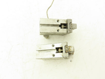 SMC MHZ2-20D3 Pneumatic Parallel Air Gripper 20mm Bore Double Acting Lot of 2