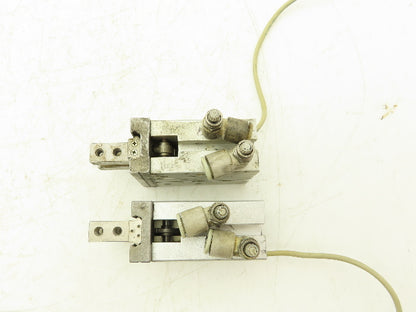 SMC MHZ2-20DN Pneumatic Parallel Air Gripper 20mm Bore Double Acting Lot of 2