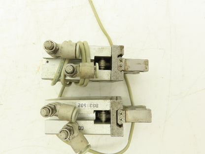 SMC MHZ2-20D1 Pneumatic Parallel Air Gripper 20mm Bore Double Acting Lot of 2