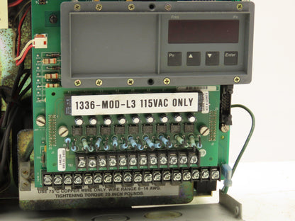 Allen Bradley 1336-B005-EOD-L3-S1 Variable Frequency AC Drive 5Hp 460V 3PH VFD