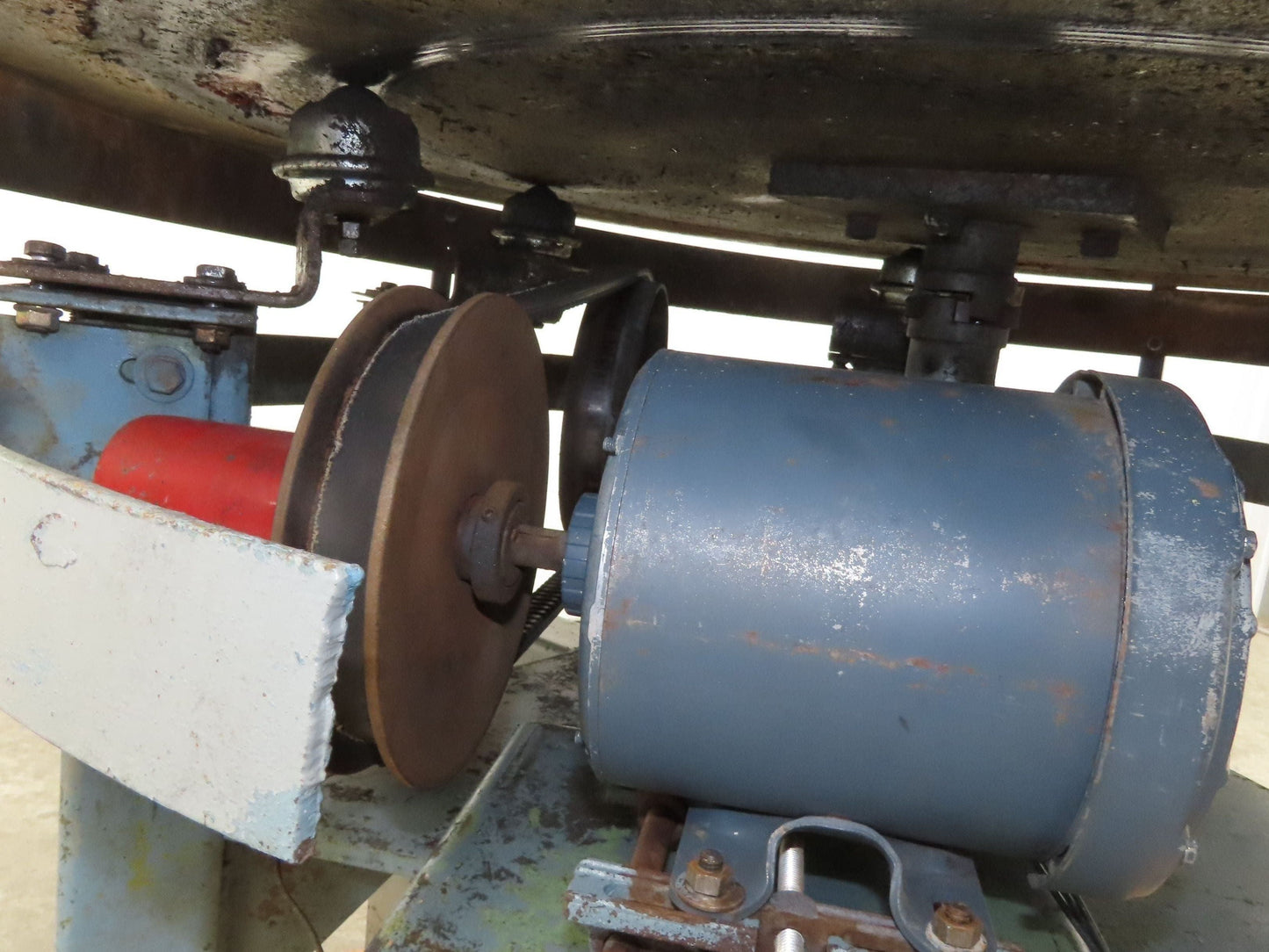 Centrifugal Sorter Turn Table 47" Top 10RPM 127FPM OD Boston Gearbox 1/2Hp 3Ph