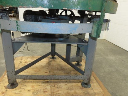 Centrifugal Sorter Turn Table 47" Top 10RPM 127FPM OD Boston Gearbox 1/2Hp 3Ph