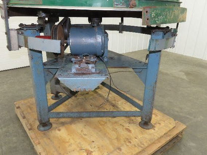 Centrifugal Sorter Turn Table 47" Top 10RPM 127FPM OD Boston Gearbox 1/2Hp 3Ph