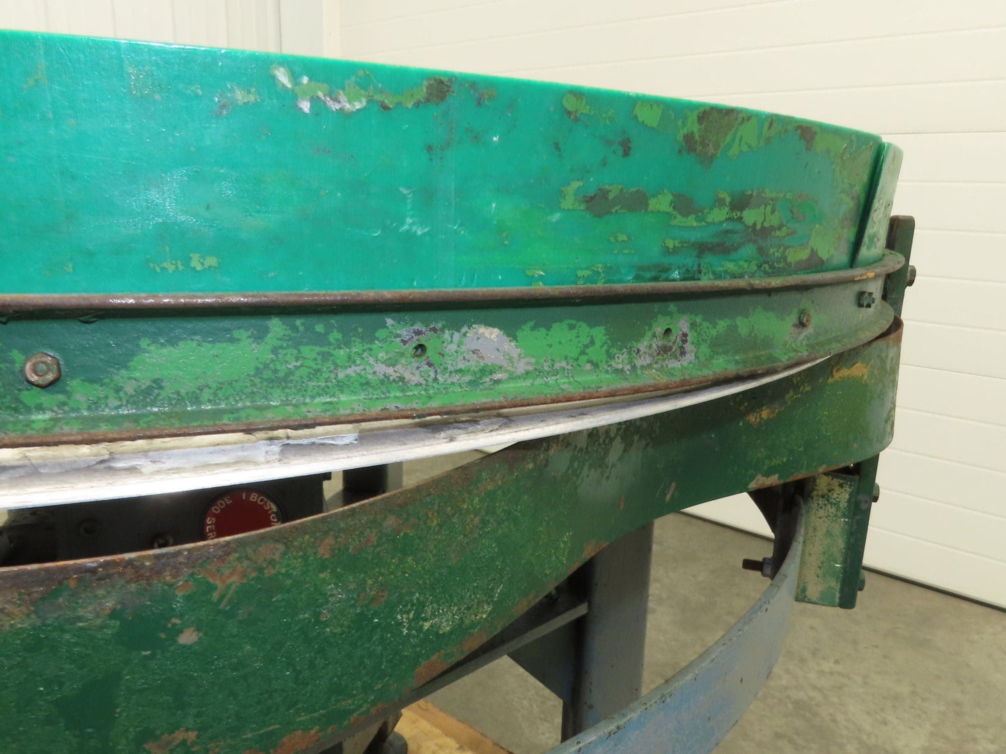 Centrifugal Sorter Turn Table 47" Top 10RPM 127FPM OD Boston Gearbox 1/2Hp 3Ph