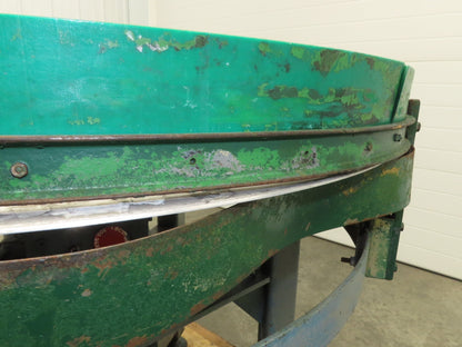 Centrifugal Sorter Turn Table 47" Top 10RPM 127FPM OD Boston Gearbox 1/2Hp 3Ph