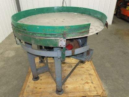 Centrifugal Sorter Turn Table 47" Top 10RPM 127FPM OD Boston Gearbox 1/2Hp 3Ph