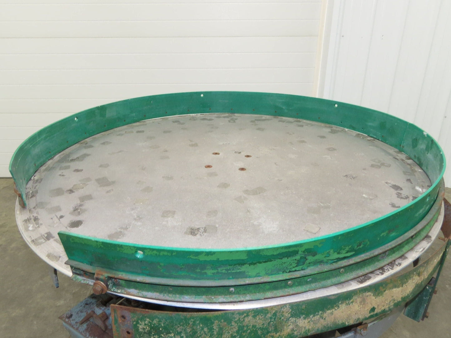 Centrifugal Sorter Turn Table 47" Top 10RPM 127FPM OD Boston Gearbox 1/2Hp 3Ph