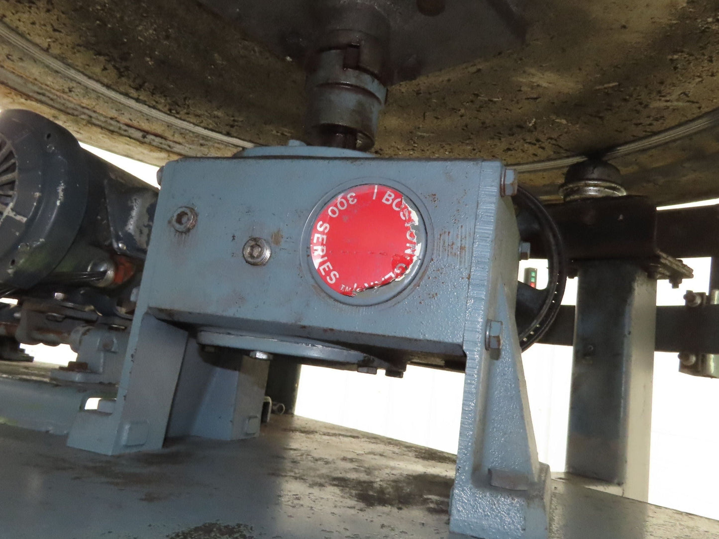 Centrifugal Sorter Turn Table 47" Top 10RPM 127FPM OD Boston Gearbox 1/2Hp 3Ph