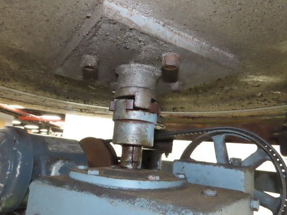 Centrifugal Sorter Turn Table 47" Top 10RPM 127FPM OD Boston Gearbox 1/2Hp 3Ph