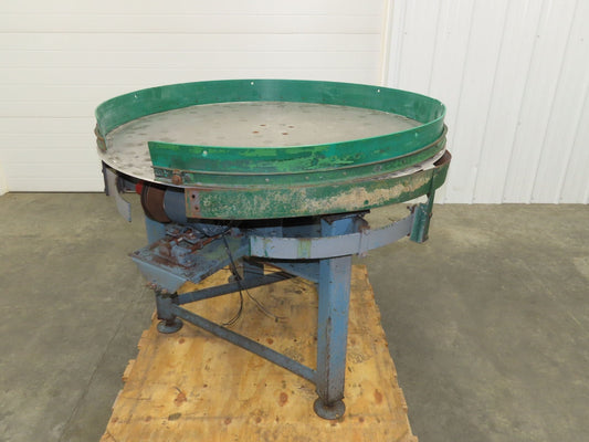 Centrifugal Sorter Turn Table 47" Top 10RPM 127FPM OD Boston Gearbox 1/2Hp 3Ph