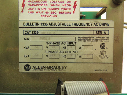 Allen Bradley 1336-B005-EAD-S1 Variable Frequency AC Drive 5Hp 460V VFD *PARTS*
