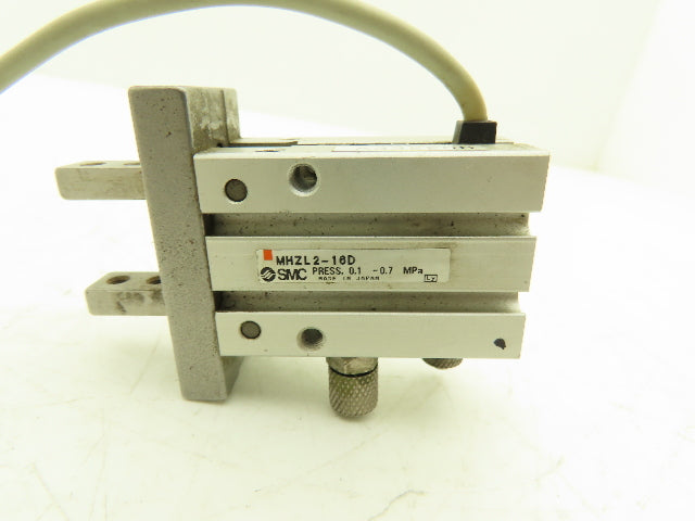 SMC MHZL2-16D Pneumatic Parallel Air Gripper 16mm Bore Double Acting Lot of 4