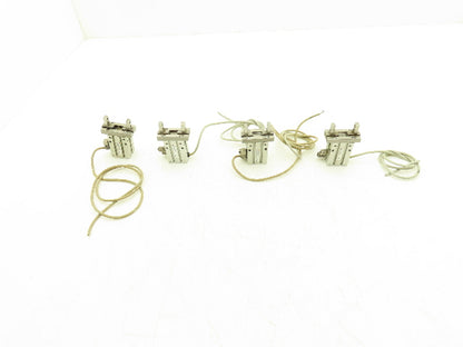SMC MHZL2-16D Pneumatic Parallel Air Gripper 16mm Bore Double Acting Lot of 4