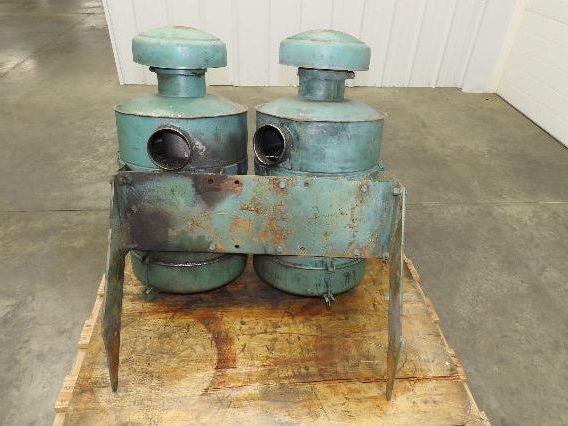 Donaldson A14173 Air Intake Filter Dual Housing 4" Inlet Bracket