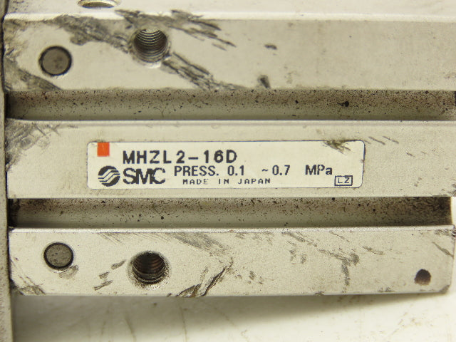 SMC MHZL2-16D Pneumatic Parallel Air Gripper 16mm Bore Double Acting