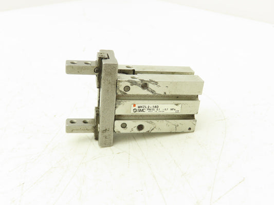 SMC MHZL2-16D Pneumatic Parallel Air Gripper 16mm Bore Double Acting