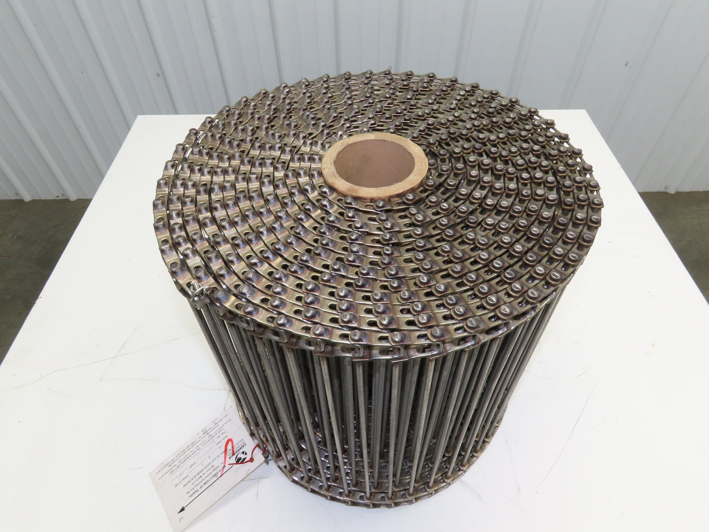 Cambridge T304-16 Cam-Grid Stainless Wire Conveyor Belt 16" x 35' Food Grade