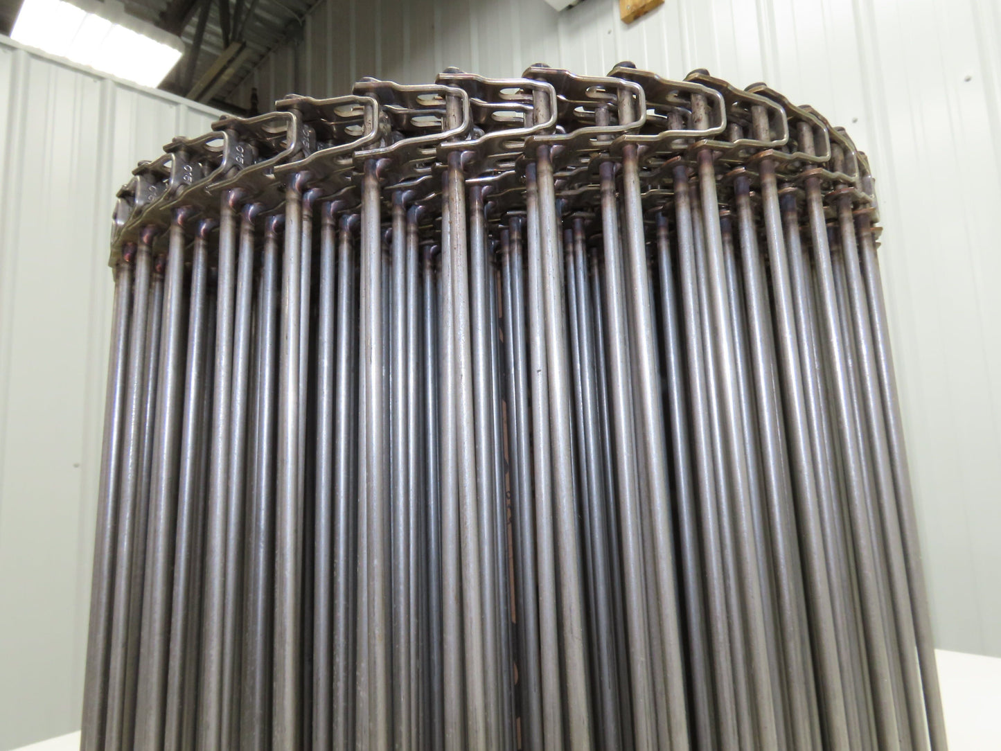 Cambridge T304-16 Cam-Grid Stainless Wire Conveyor Belt 16" x 35' Food Grade